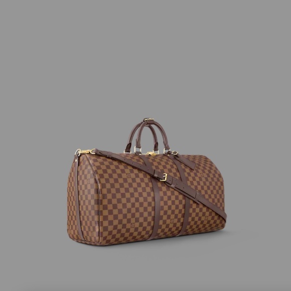 Louis Vuitton Damier EbeneKeepall Bandoulière 55 - Picture 4 of 6
